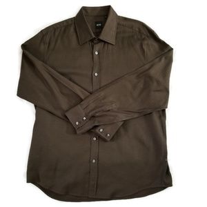 Hugo Boss Long Sleeve Botton Down Shirt